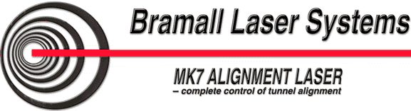 Bramall Laser Systems - tunnel laser logo